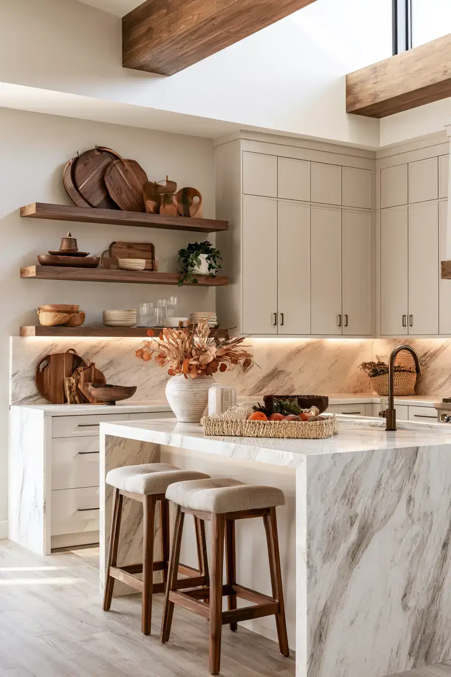 fall kitchen decor 9 Warm Walnut Details