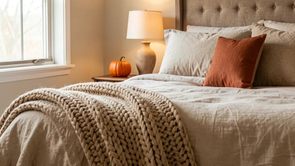 27 Fall Bedroom Decor Ideas That Make Cold Nights Feel Like a Retreat fall bedroom decor