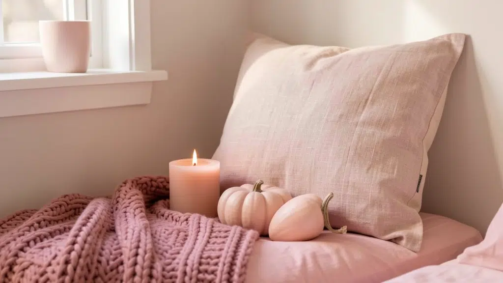 27 Pink Fall Decor Ideas That Make the Season Feel Soft pink fall decor