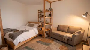 bedsitter arrangement ideas